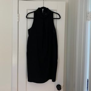 Cute Maggie London dress universal new high neck with pockets